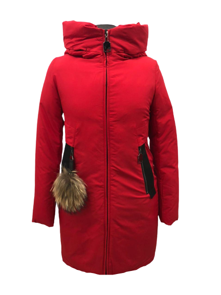 

Куртка женская зимняя MEAJIATTER M-83 XXL красная