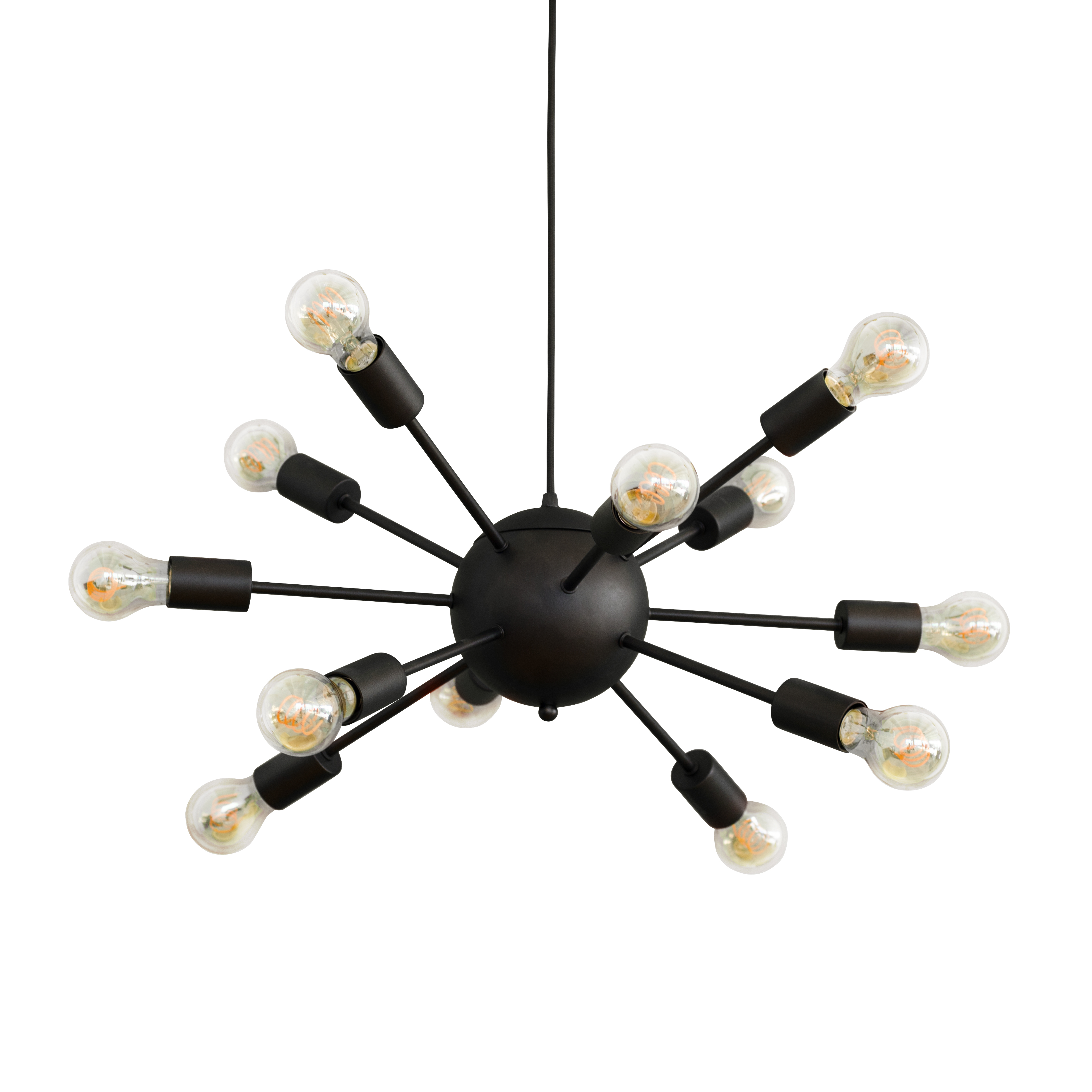 

Люстра подвесная Atma Light серии Capella Bang P570 Black