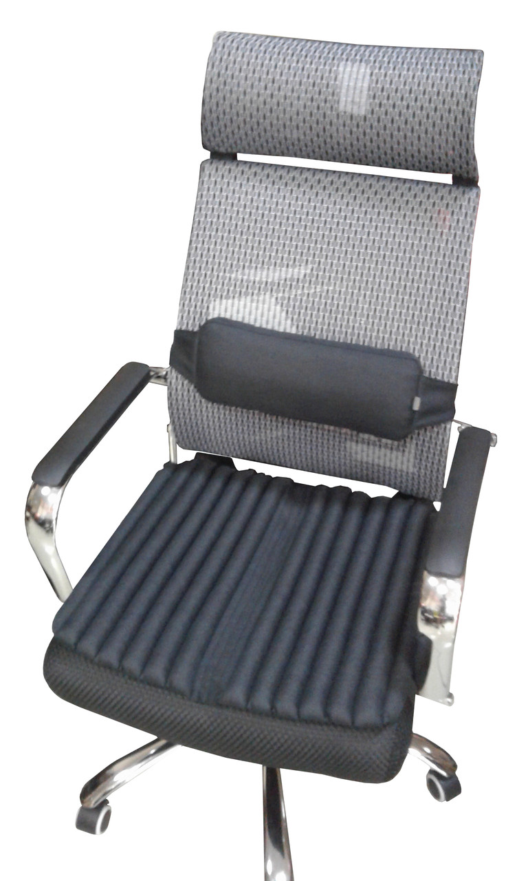 

Ортопедические подушки EKKOSEAT на кресло руководителя (комплект). Черная.SF-1G2Haccessories22