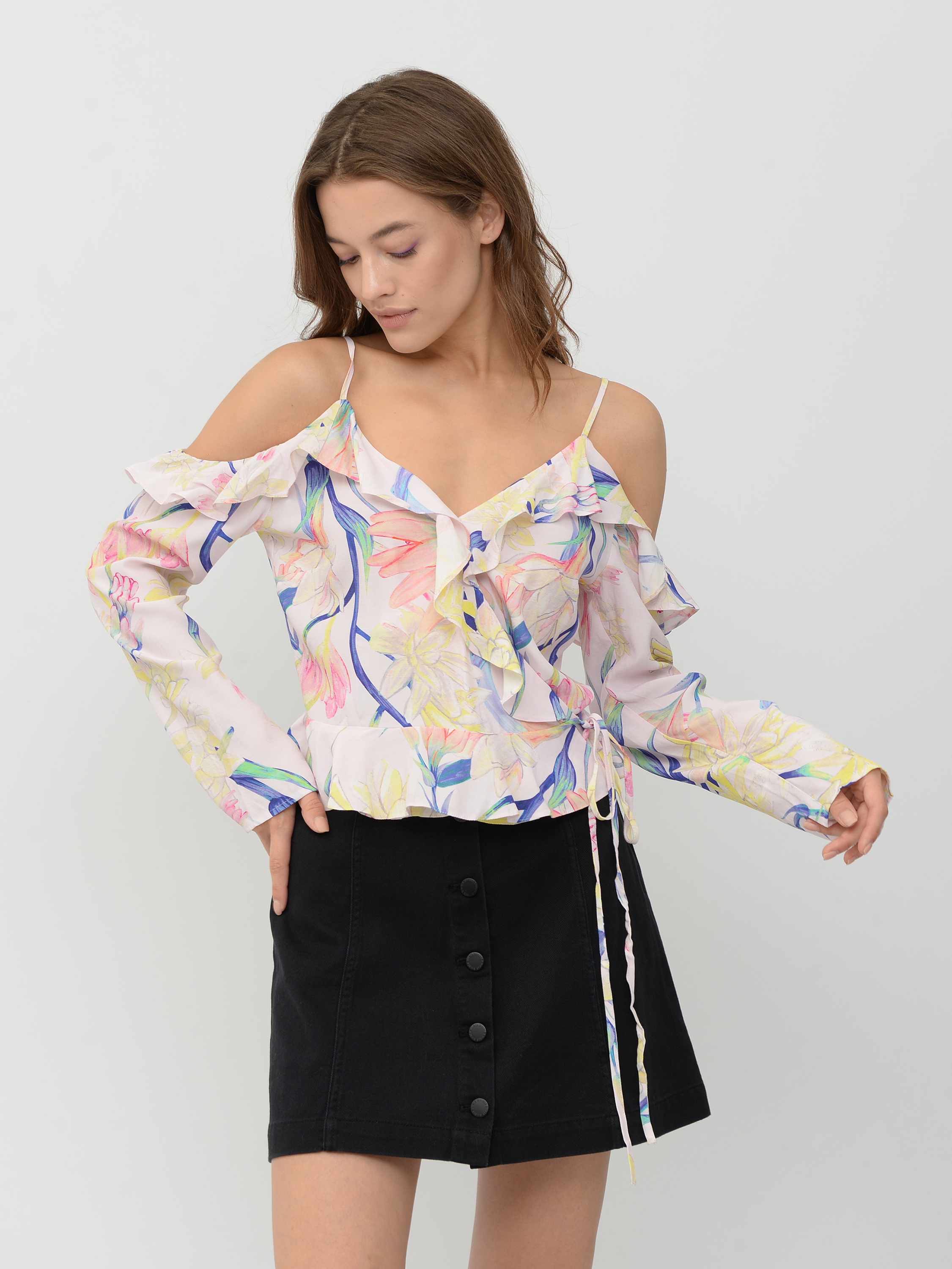 

Блузка H&M 1402103  Белая, Блузка H&M 1402103 36 Белая