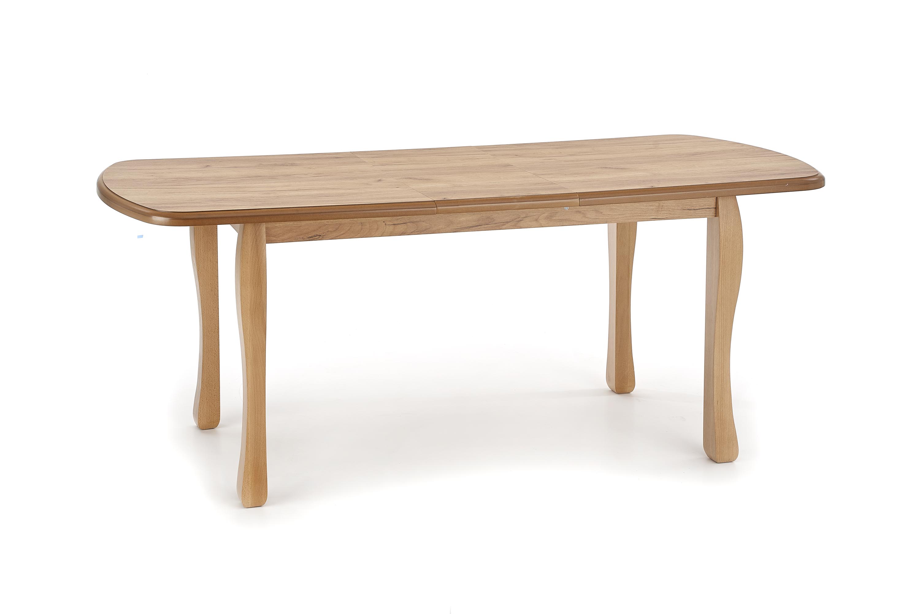 

Стол обеденный раскладной в гостиную, кухню Arnold 150(190)x80 ламинированное МДФ/дерево дуб крафт Halmar Польша