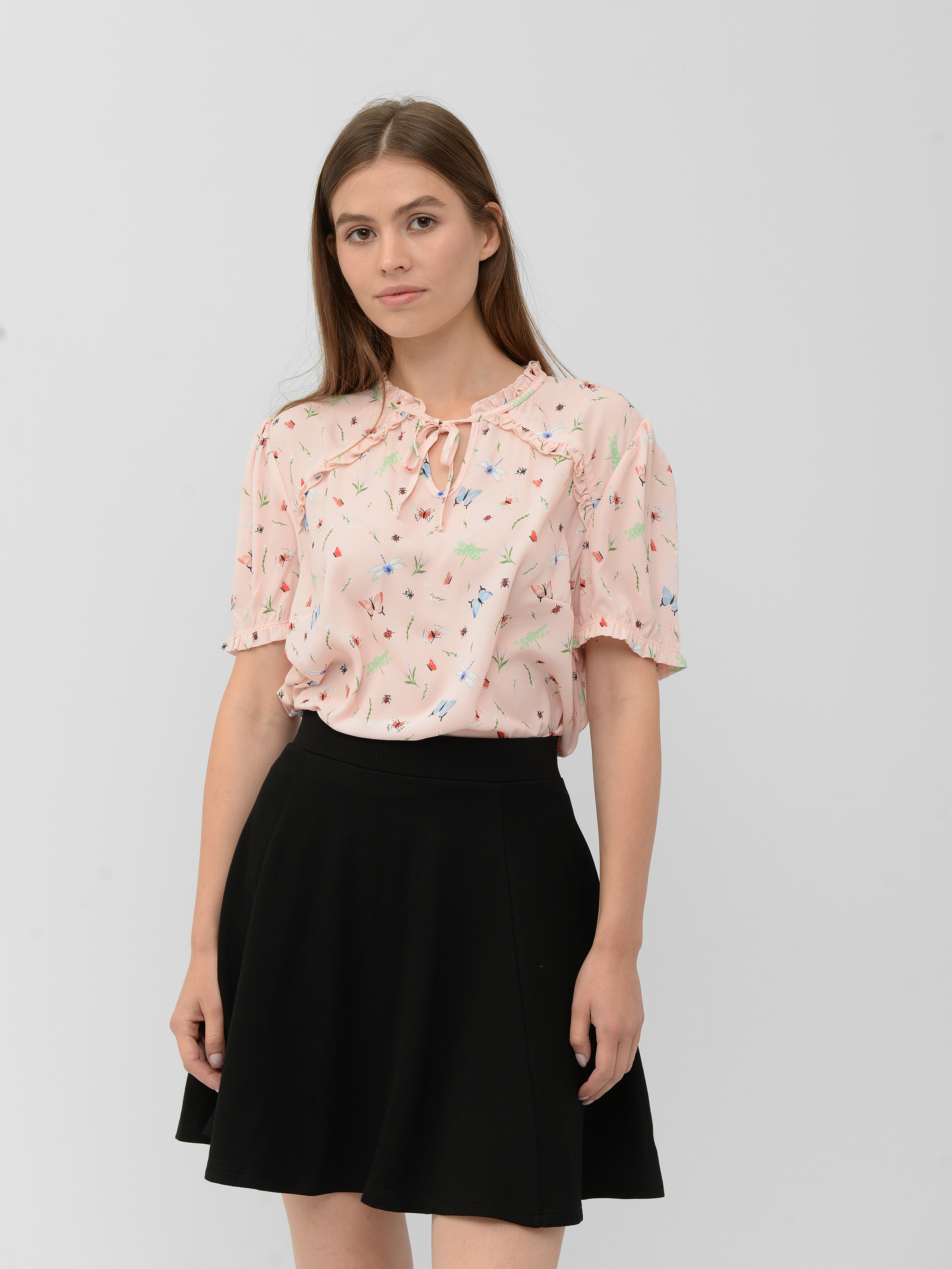 

Блузка H&M 214754 42 Пудровая