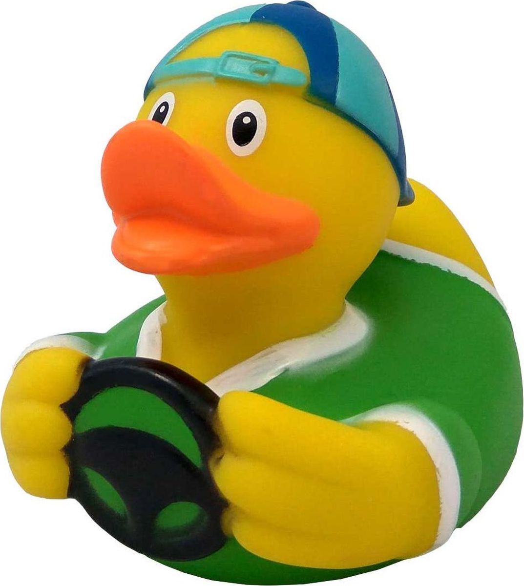 

Утка Автомобилист резиновая FunnyDucks L1826
