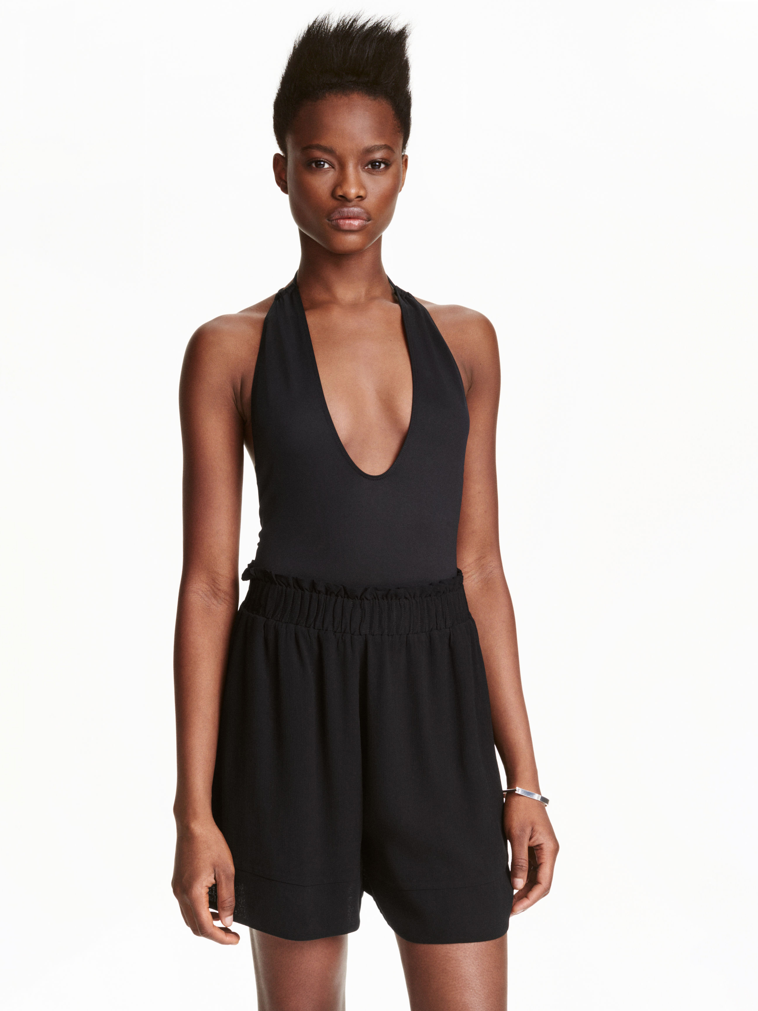

Купальник слитный H&M 4220353 34 Черный