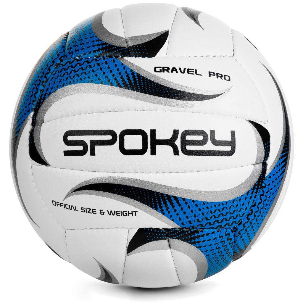 

Волейбольный мяч Spokey Gravel Pro №5 Бело-синий (927519)