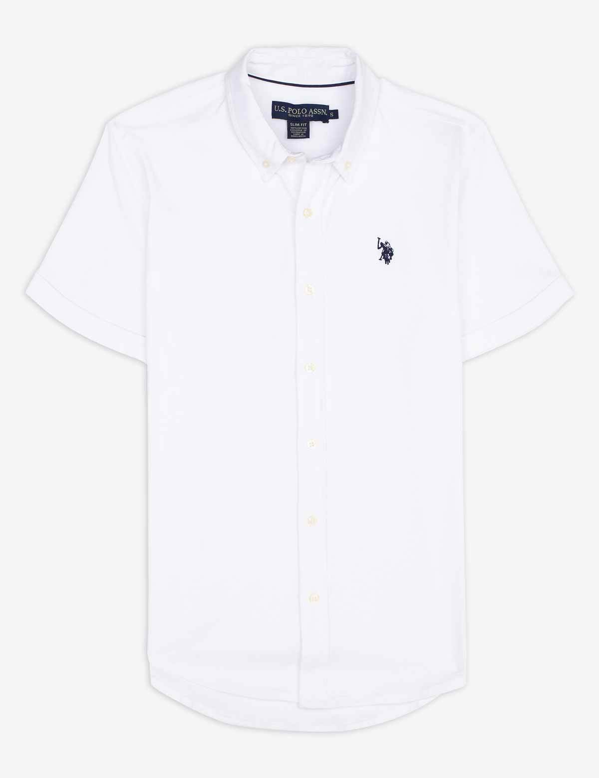 

Рубашка U.S. Polo ASSN. S Белая 07701406