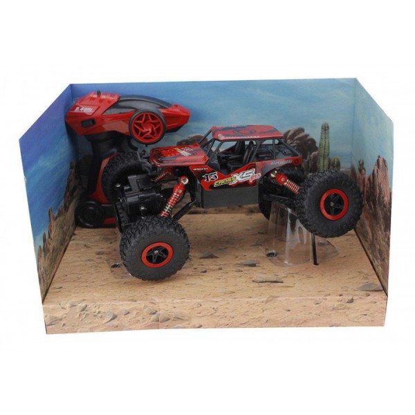 

Радиоуправляемая машинка Rock Crawler 0980 красная в масштабе 1:18