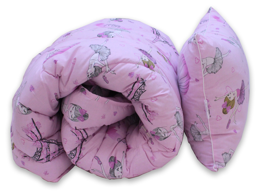 

Комплект детский « Girls» ТМ ТАG одеяло лебяжий пух 1,5 — спальное (145х215см) + подушка (50х70см)