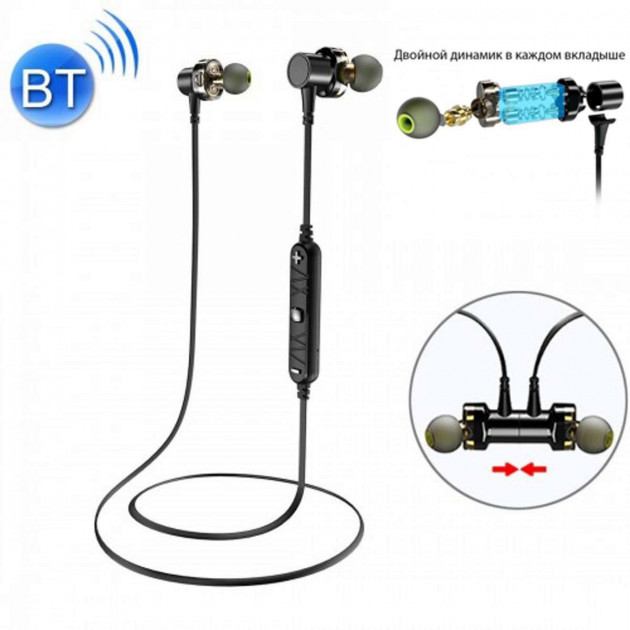 

Беспроводные стерео наушники Bluetooth Awei X660BL Black (zhb0069)