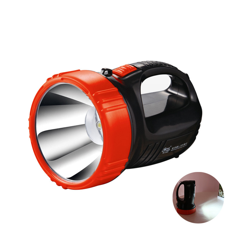 

Светодиодный фонарь-прожектор YAGE YG-5501 Black + Red 1300 мАч портативный свет ручной для туризма