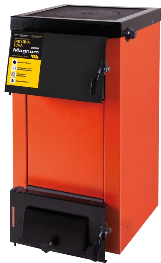 

Твердотопливный котел Thermo Alliance Magnum SSF 12 с плитой