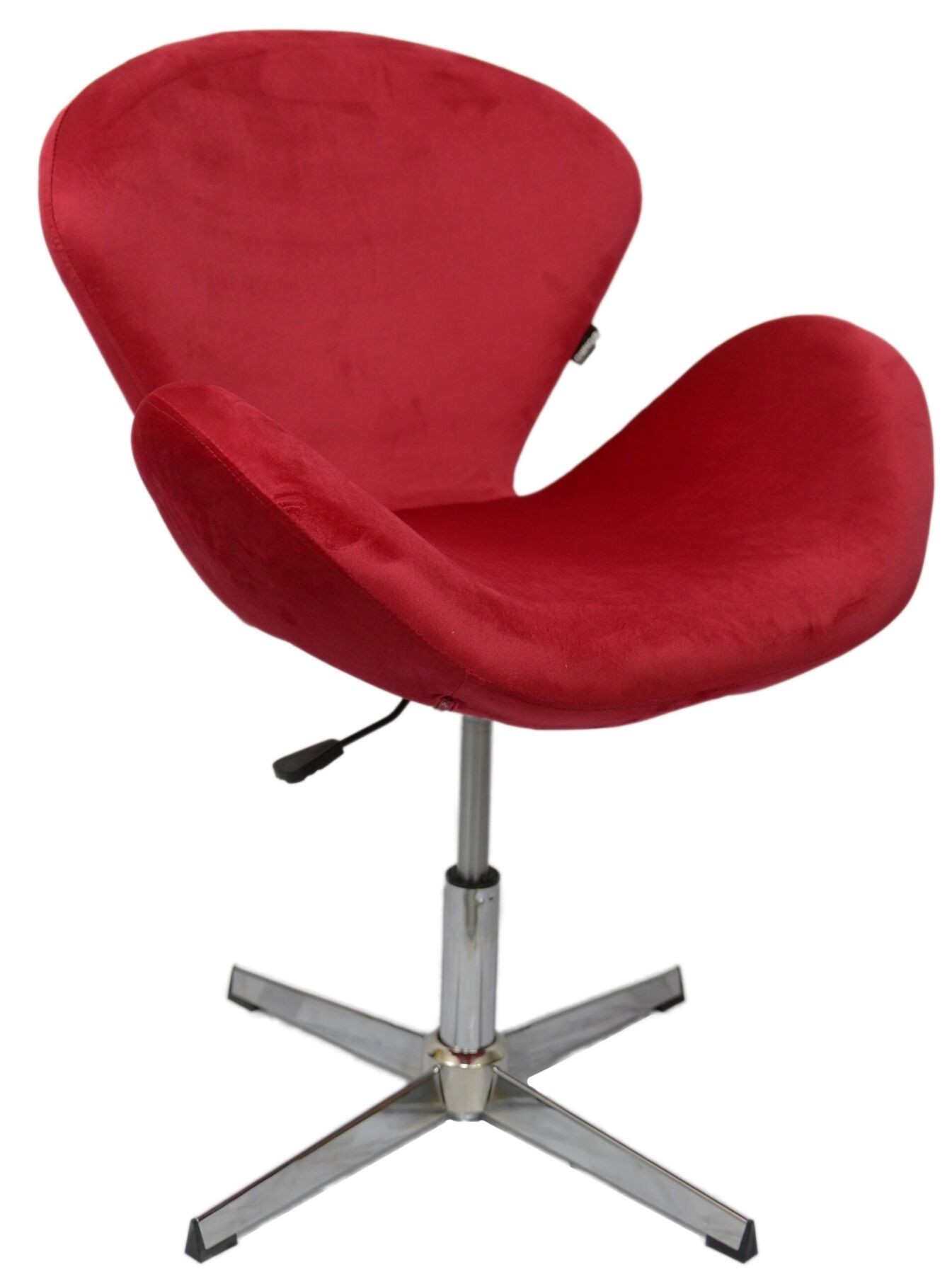 

Стул барний Hoker Bonro B-571 RED поворотный, с регулировкой высоты, экокожа