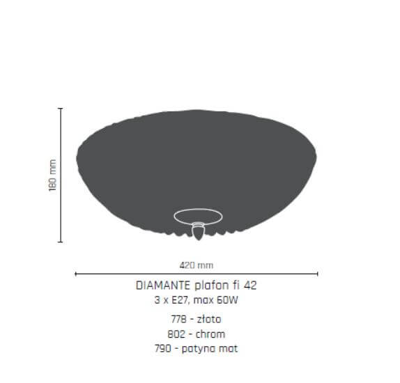 

Люстра Amplex DIAMANTE 790