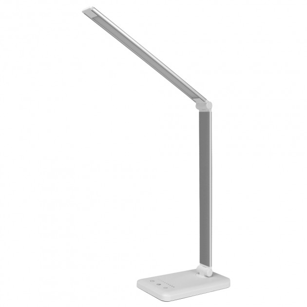 

Лампа настольная LED светильник UTM QI 2 в 1 USB Silver с беспроводной зарядкой