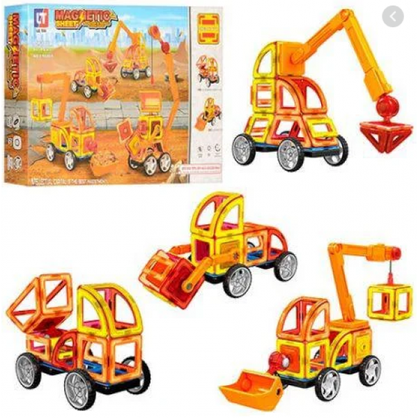 

Магнитный конструктор Транспорт Magical Magnet LT6001