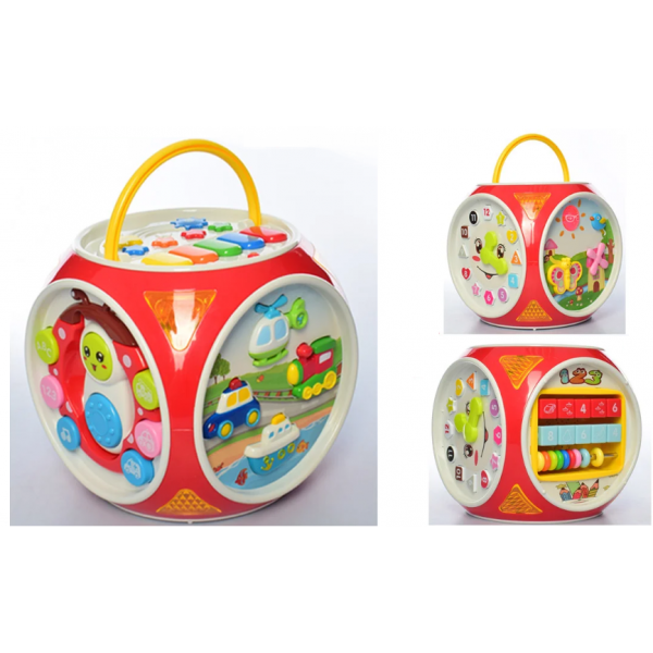 

Развивающая многофункциональная игрушка Best Toys 1709 Детская развивающая игрушка куб Многофункциональная развивающая игрушка для детей