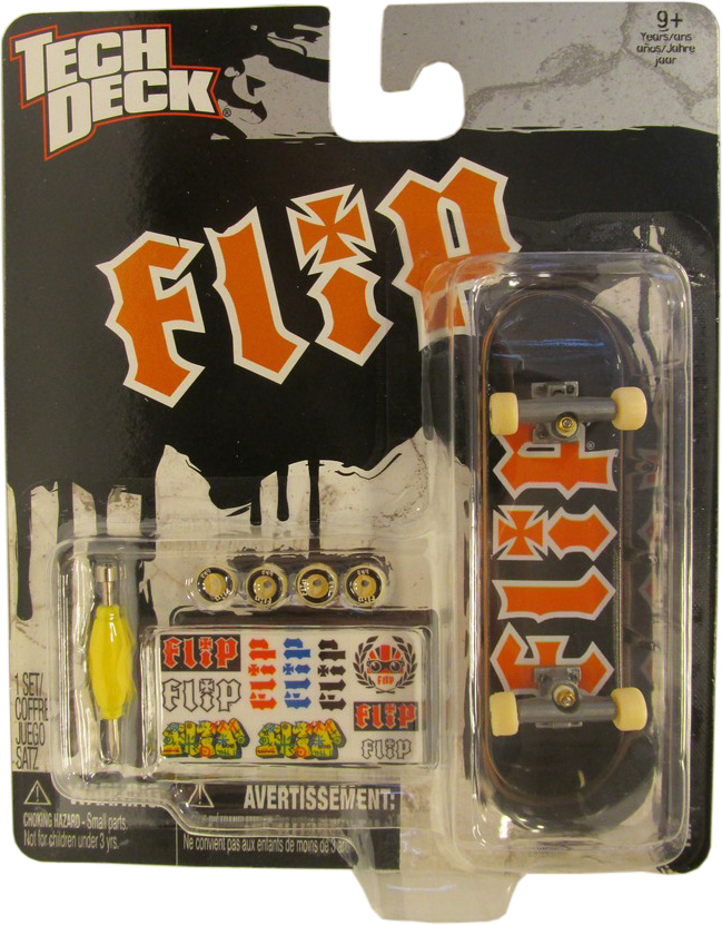 

Фингерборд Tech Deck Flip black (13600-6013037(M100)-TD011) (778999000300)