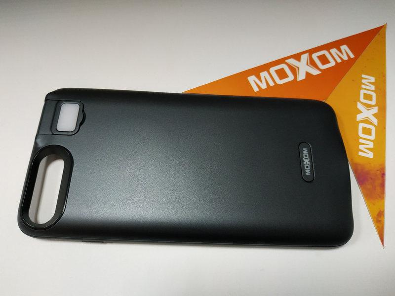 

Чехол-аккумулятор Moxom для iPhone 7 Plus/8 Plus 4000 мА/ч с дополнительной встроенной вспышкой Черный