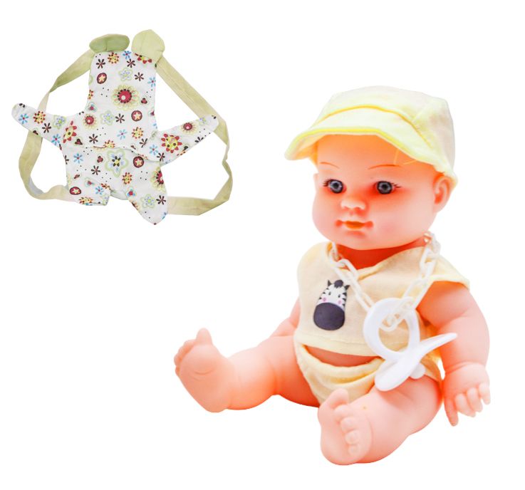 

Пупс резиновый Baby Kid желтый JIA YU TOY (12101 Р) (143649)