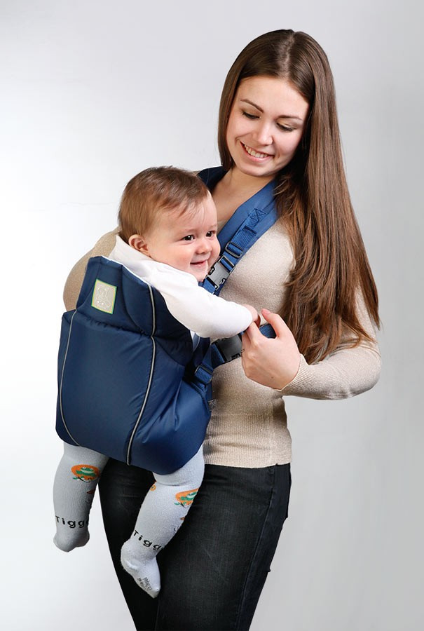 

Переноска рюкзак-кенгуру Baby Breeze 0307 Синий