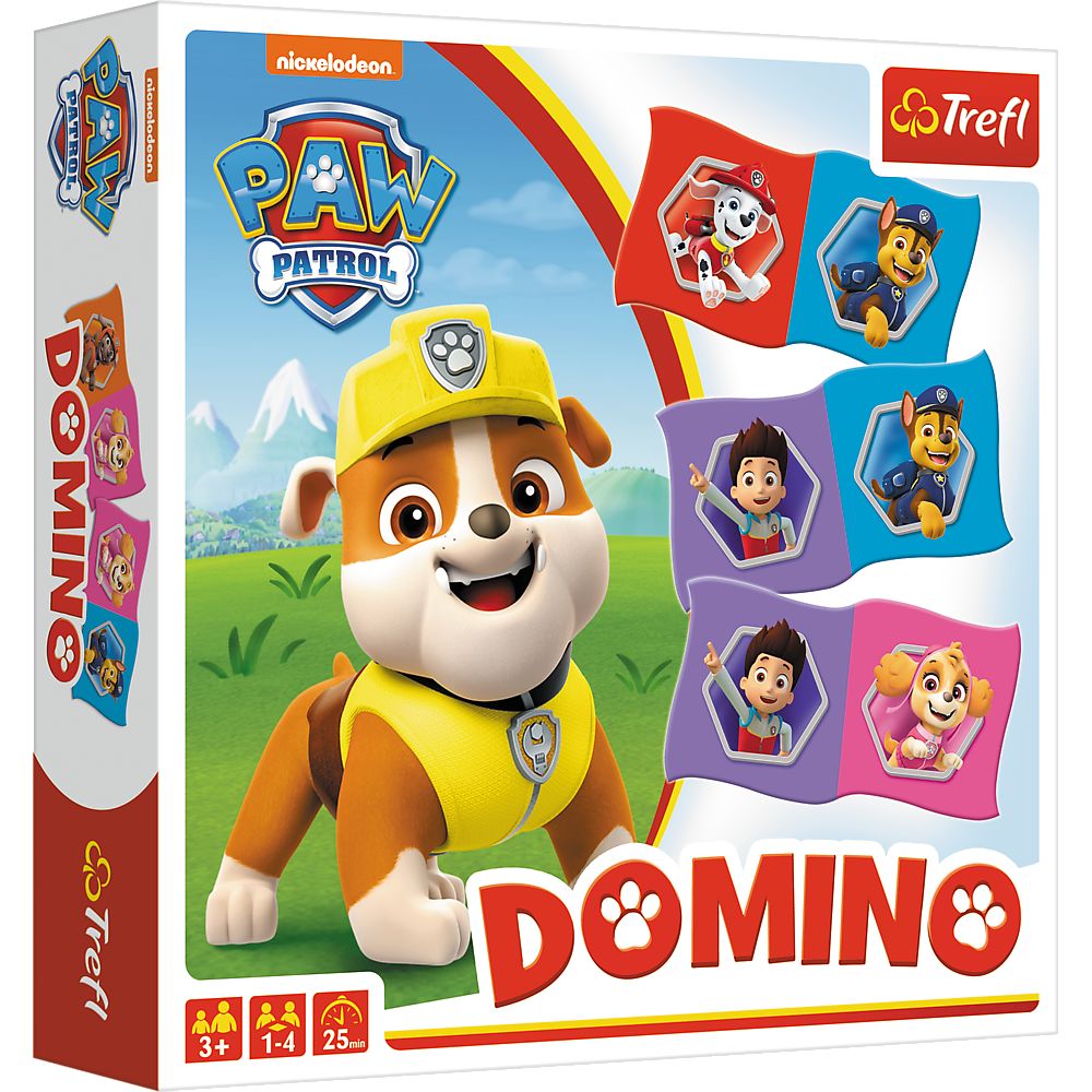 Настольная игра Trefl Домино. Щенячий патруль (Paw Patrol) – фото, отзывы,  характеристики в интернет-магазине ROZETKA от продавца: BlackRed Games |  Купить в Украине: Киеве, Харькове, Днепре, Одессе, Запорожье, Львове