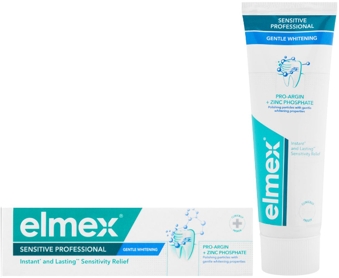 Зубна паста для чутливих зубів Elmex Sensitive Professional відбілююча ...