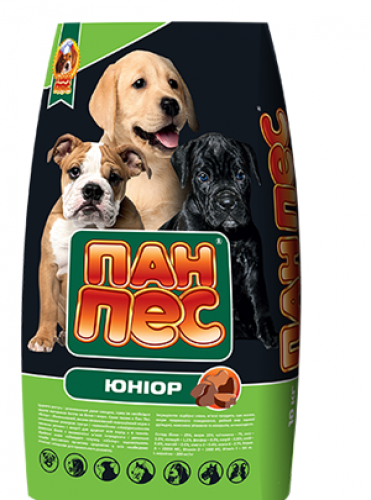 

Сухой корм Пан Пес Юниор для щенков, 10 кг