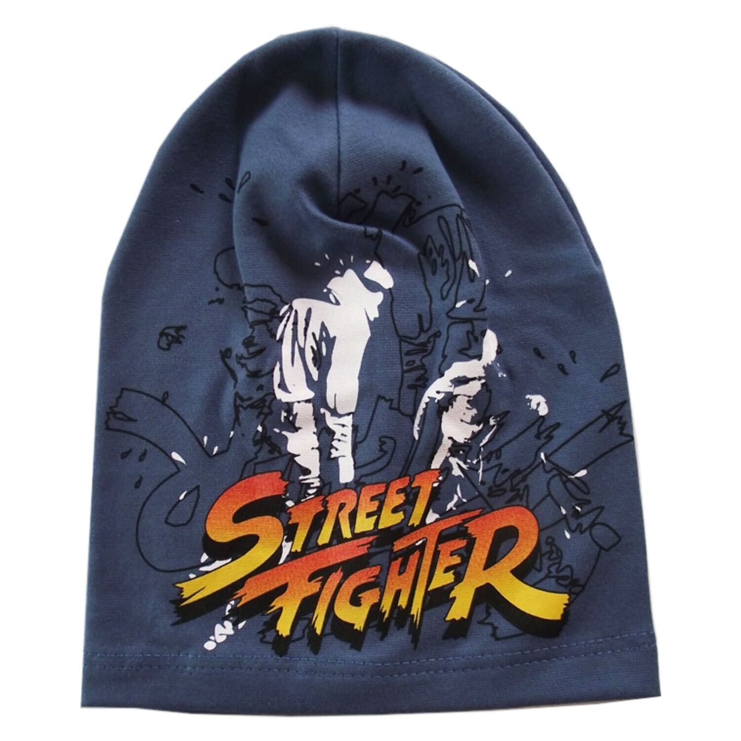 

Трикотажная шапочка STREET FIGHTER Be Snazzy CDL-121059 40-50 см (1-3 года) голубая