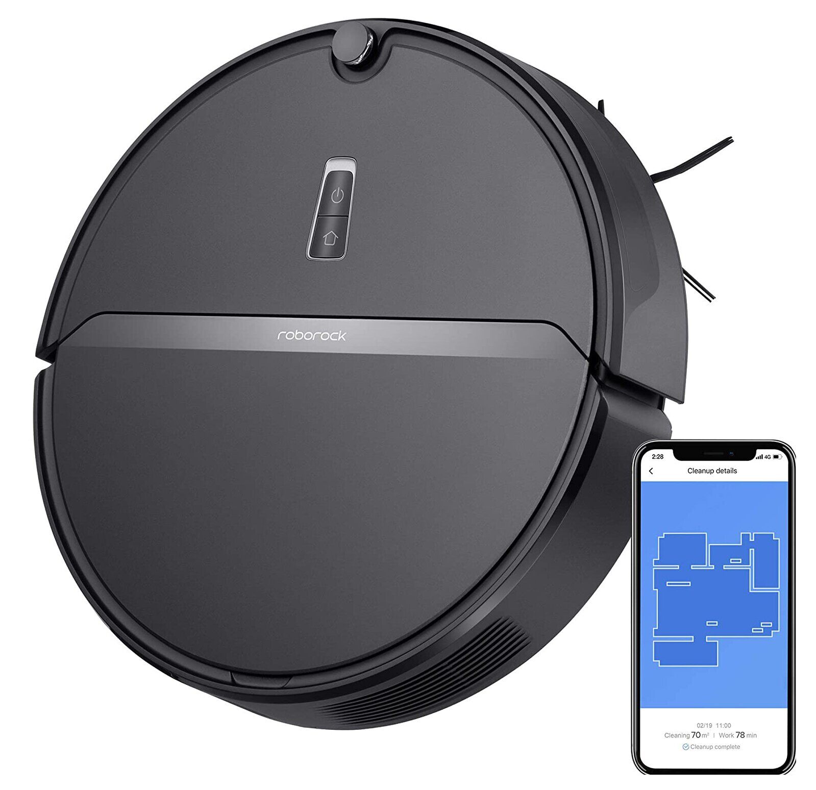

Робот-пылесос XIAOMI RoboRock E4 Black (E452-02)