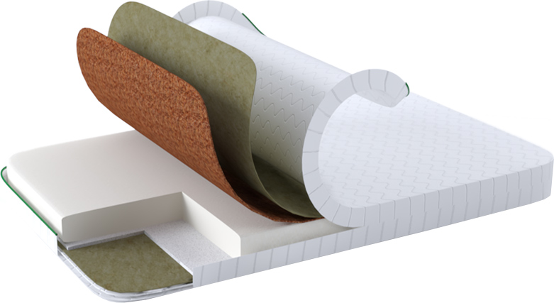 

Ортопедический матрас Green Streem Ortholinum Cocos Extra 70х190 см (02022020-41)