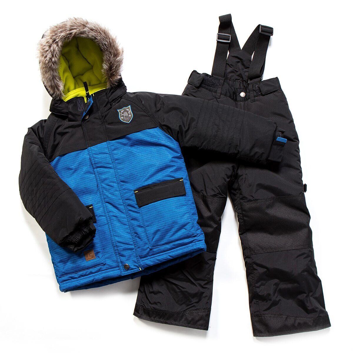 

Комплект зимний на флисе Peluche&Tartine F17M51EG Синий 5 лет 110-116 см (F17M51EG-Blue/Black-5)