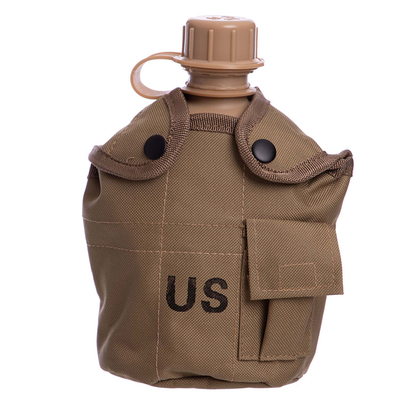 Фляга с котелком в чехле TY-4834 FDSO 1000мл Хаки (59508009) – низкие ...