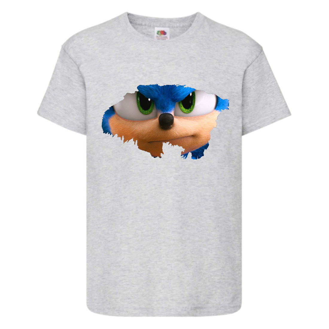 

Футболка детская Соник глаза (SONIC) серая (snc gr-2) 104 см