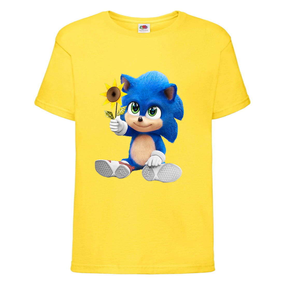 

Футболка детская Соник с цветком (SONIC) Желтая (snc yl-01) 104 см
