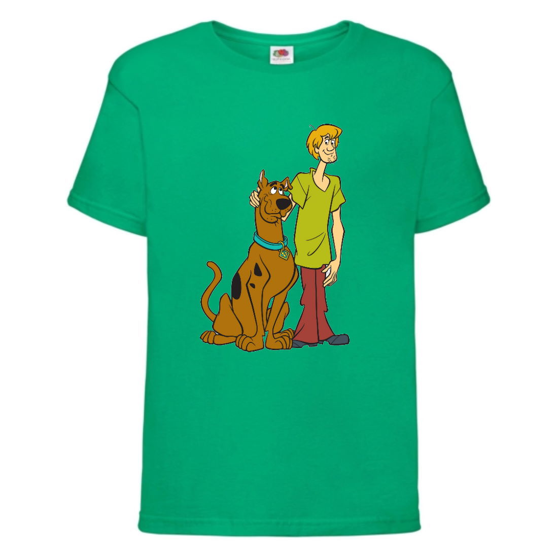 

Футболка детская Скуби-Ду 6 (Scooby-Doo) зеленая 104 см