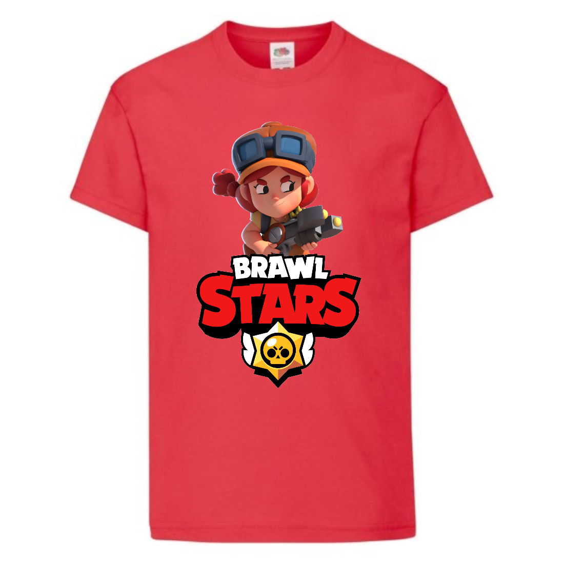

Футболка детская Бравл Старс Джесси (Brawl Stars Jessy) красная (BS read-09) 116 см