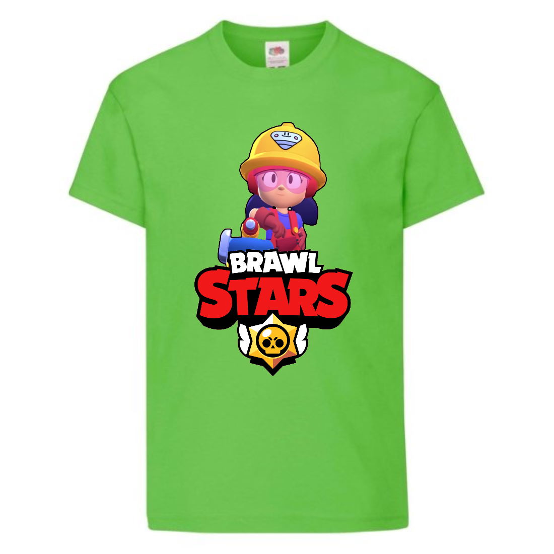 

Футболка детская Бравл Старс Джекки (Brawl Stars Jekki) светлозеленый (BS ligr-08) 128 см