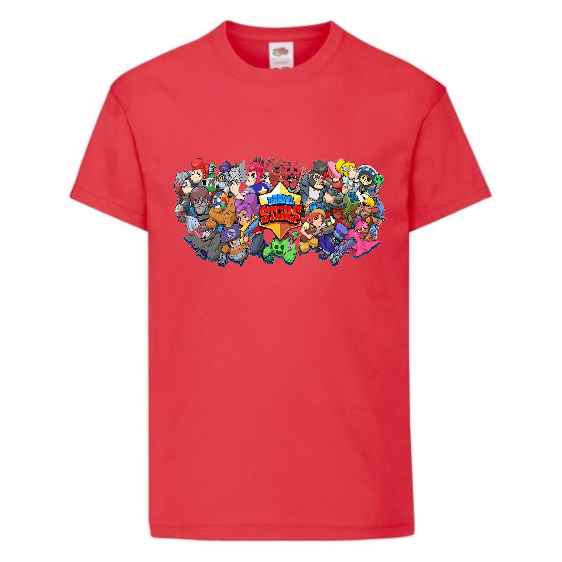 

Футболка детская Бравл Старс Все герои (Brawl Stars ALL HIROES) красная (BS read-55) 128 см