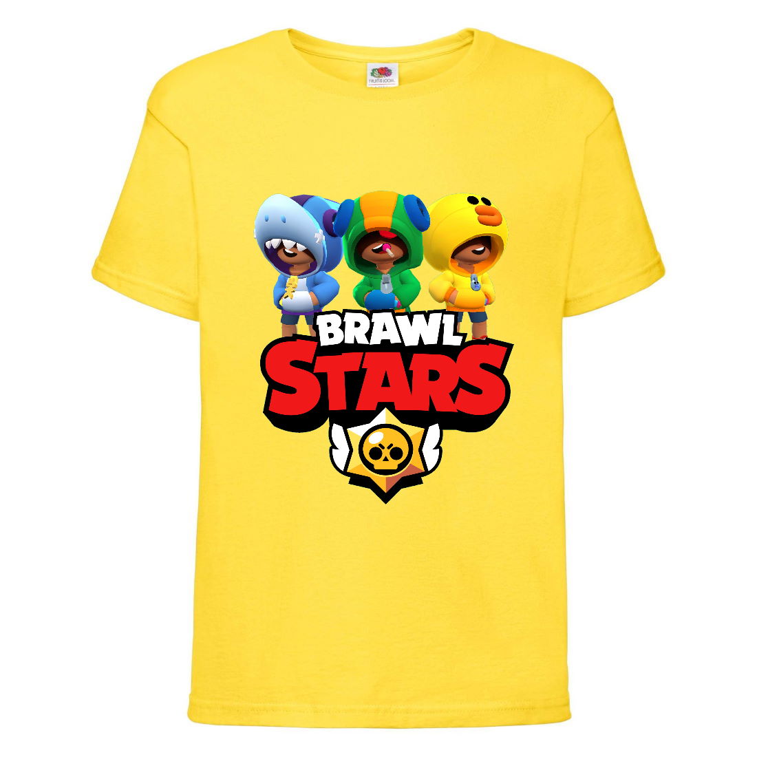 

Футболка детская Бравл Старс Все Герои (Brawl Stars All Hero) желтая (BS yel-3) 128 см