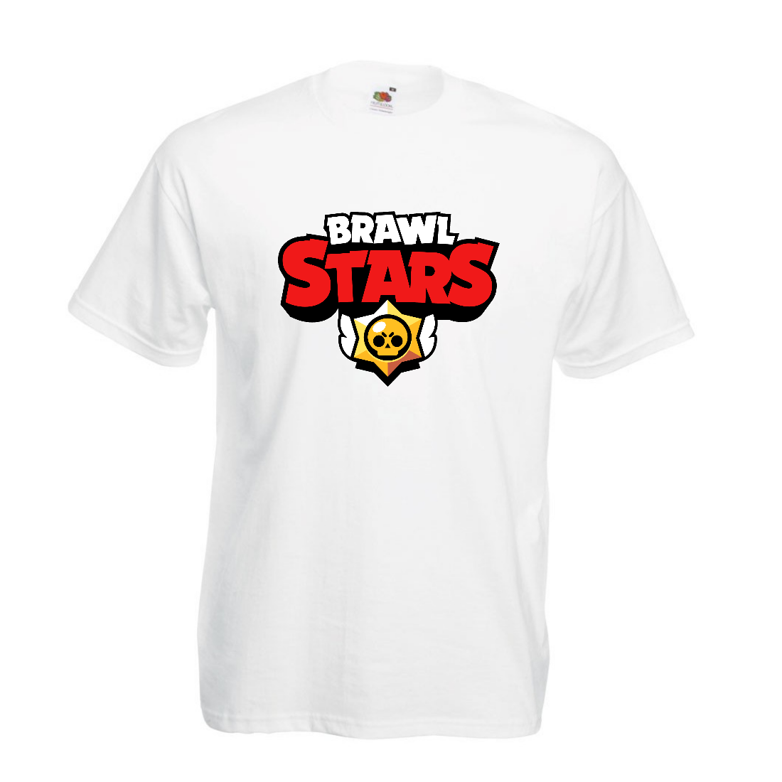 

Футболка детская Бравл Старс (Brawl Stars) белая 164 см