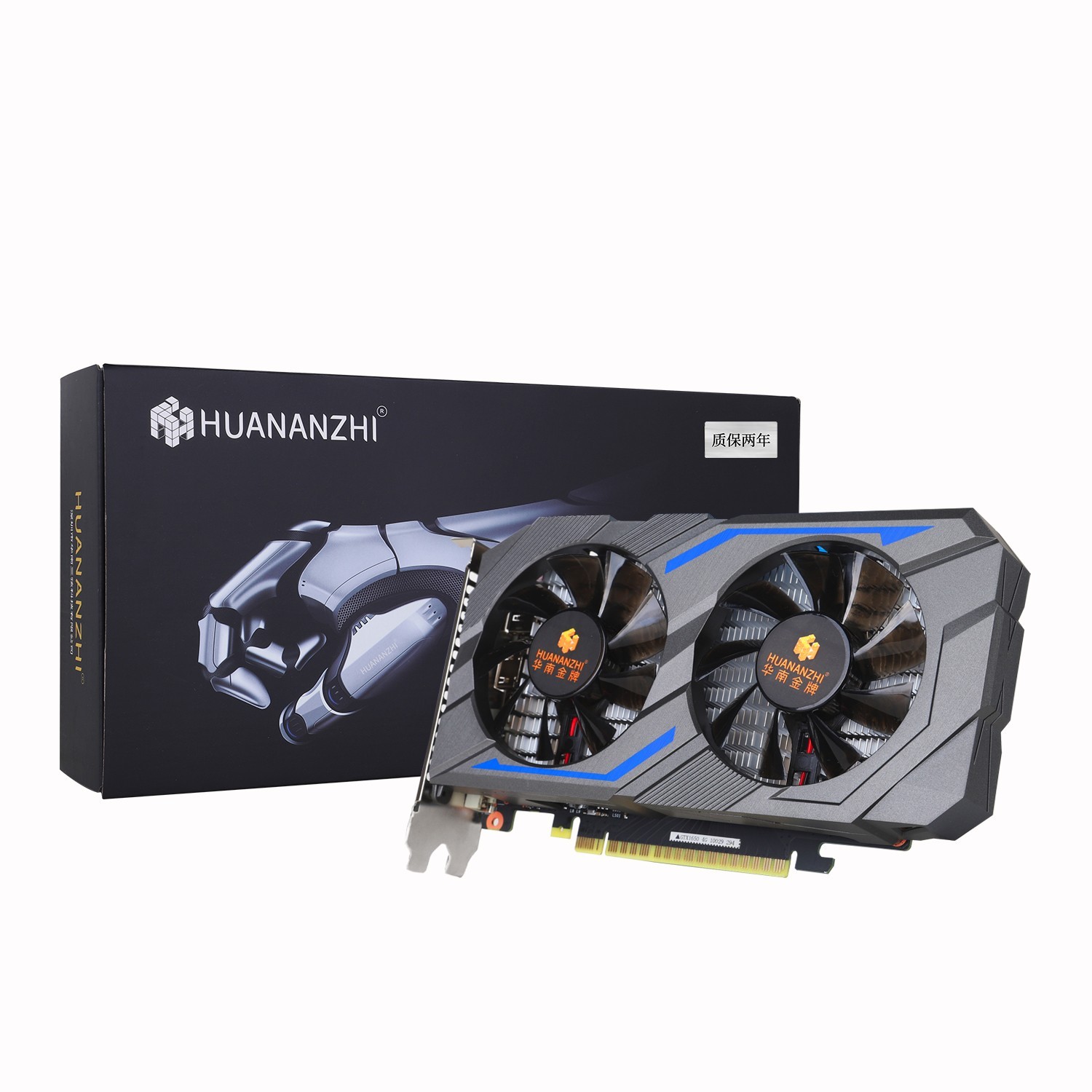 Видеокарта GTX 1650 4GB HUANANZHI GDDR6 (128bit) (1410/6000) (DVI, HDMI ...