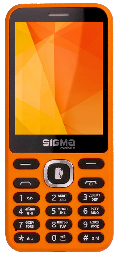 

Мобильный телефон Sigma mobile X-Style 31 Power Orange