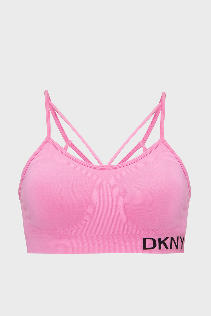 

Женский розовый спортивный топ LOW IMPACT STRAPPY SEAMLESS DKNY XS DP8T5475