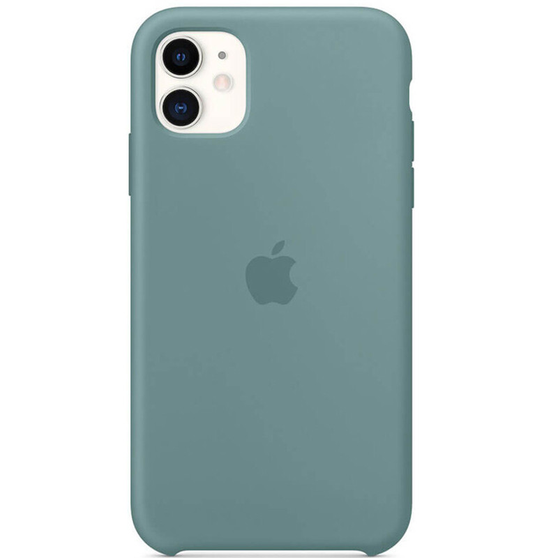 

Чехол Silicone Case Epik (AAA) для Apple iPhone 11 (6.1") Зеленый/Cactus