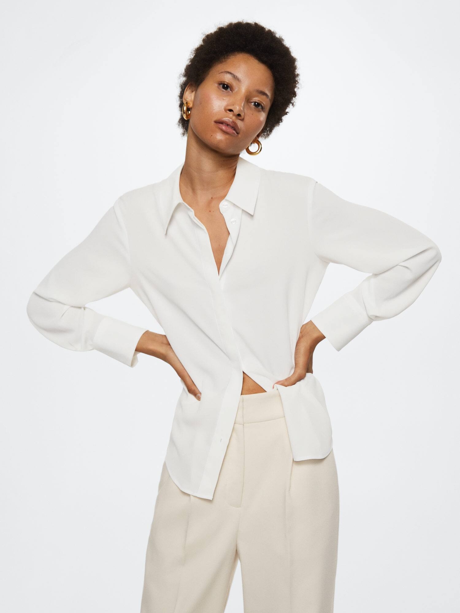 Сорочка Mango BASIC 37903709-02 XS (8445661554752) – в інтернет ...