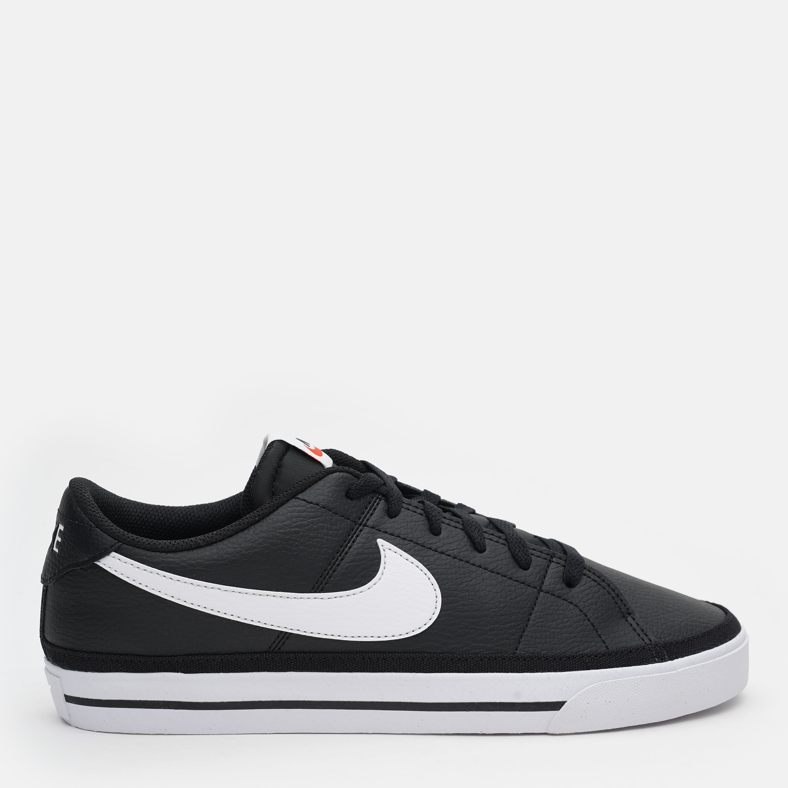 Акція на Чоловічі кеди низькі Nike Court Legacy Nn DH3162-001 44 (10) 28 см Чорні від Rozetka