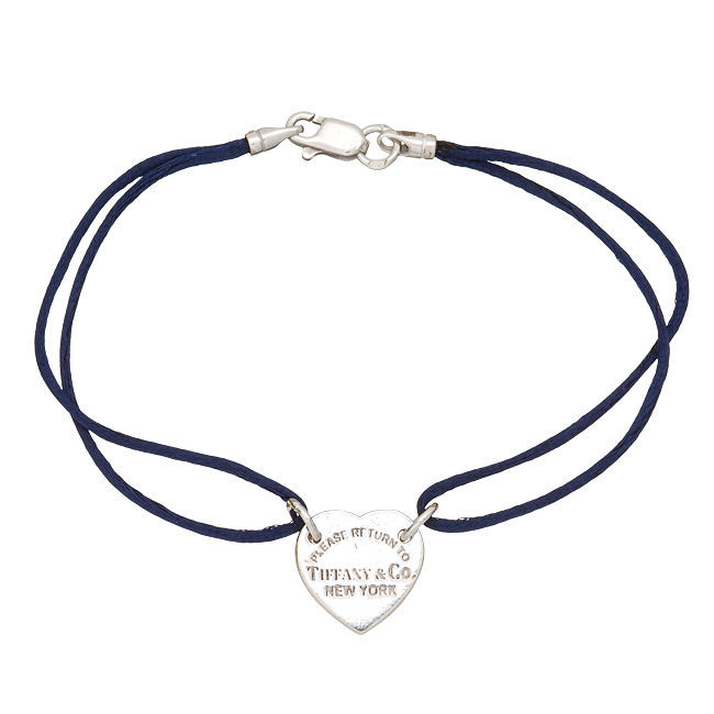 

Шнурок на руку с серебряными вставками Jewel-case Синий 4006-sin 20.0