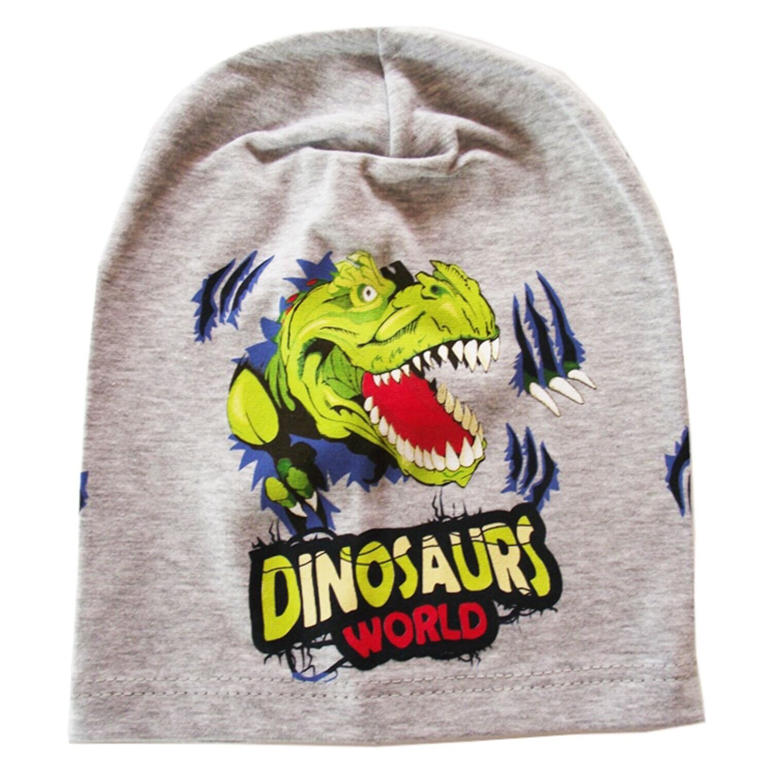 

Трикотажная шапочка DINO Be Snazzy CDL-121056 40-50 см (1-3 года) светло-серая