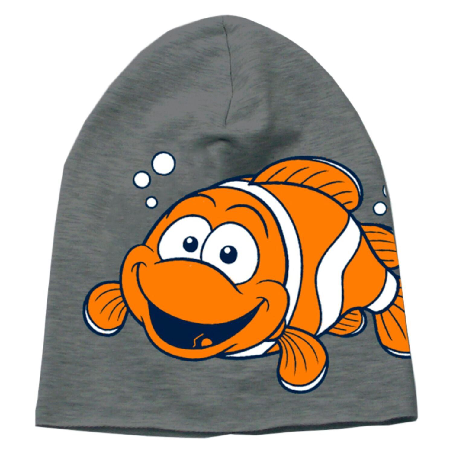 

Трикотажная шапочка FISH Be Snazzy CDL-122013 40-50 см (1-3 года) темно-серая