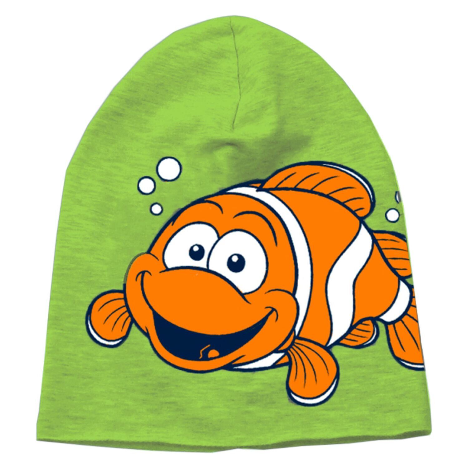 

Трикотажная шапочка FISH Be Snazzy CDL-122013 40-50 см (1-3 года) зеленая